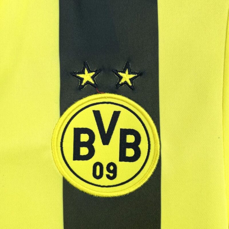 Borussia Dortmund 2012/13 Home Retro Jersey - Image 6