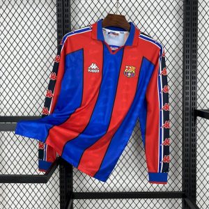 Barcelona 1995/97 Home Long Sleeves Retro Jersey