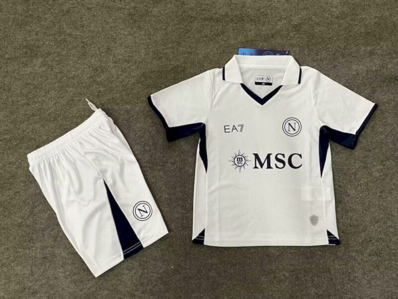 Napoli 2024/25 Away Kids Kit