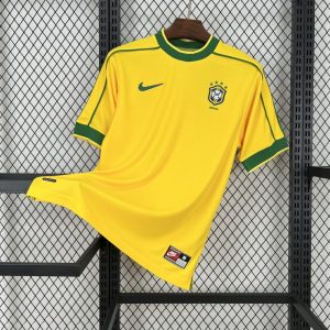 Brazil 1998 Home Retro Jersey