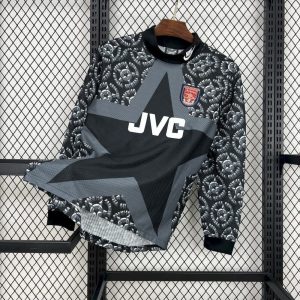 Arsenal 1994/95 Black goalkeeper Long Sleeve Retro Jersey