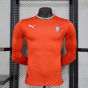 Portugal 2025/26  Home Long Sleeves Jersey Player Version