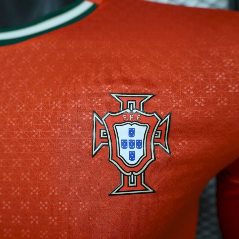 Portugal 2025/26 Home Long Sleeves Jersey Player Version - Image 4