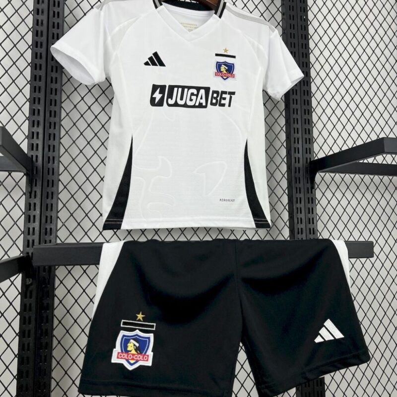 Colo Colo 2025/26 Home Kids Kit - Image 3
