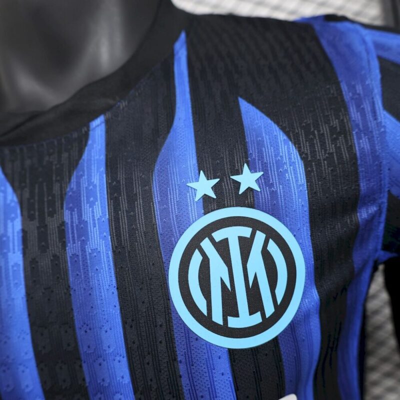 Inter Milan 202526 Home Jersey Player Version - Image 4