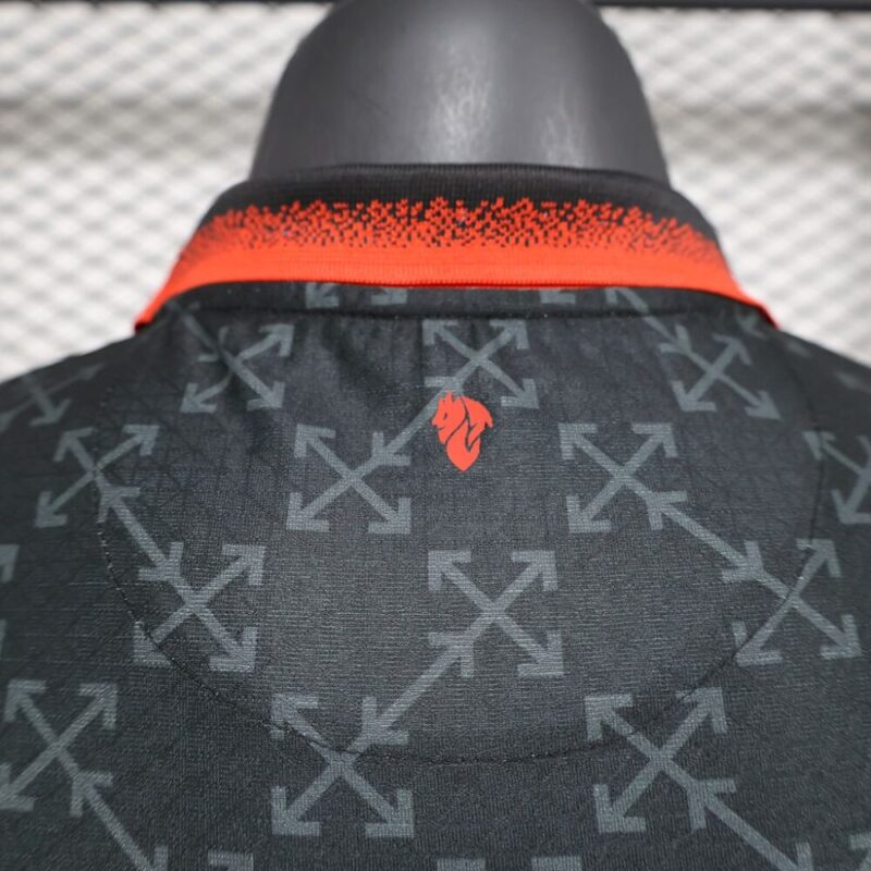 AC Milan 2025/26 Co-Branded Black Edition Jersey Player Version - Image 5