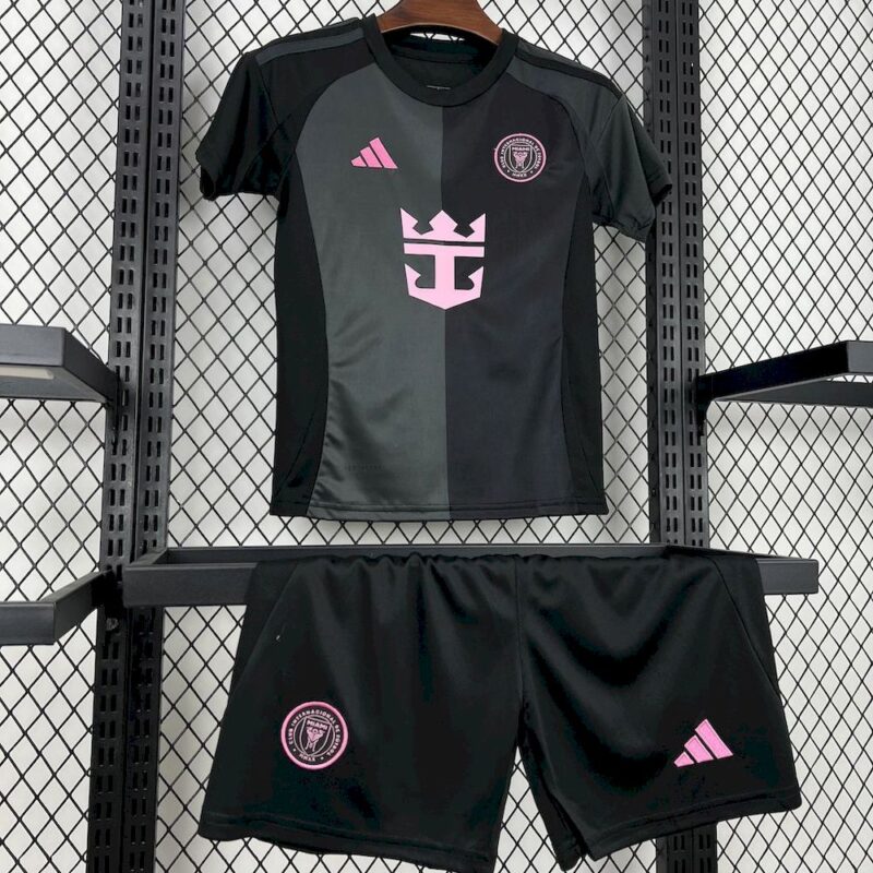 Inter Miami 2025/26 Away Kids Kit - Image 5