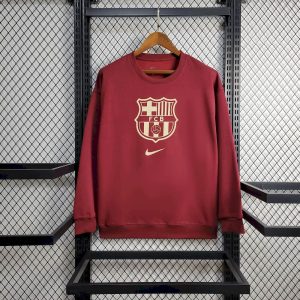 Barcelona 2025 Red Football Hoodie