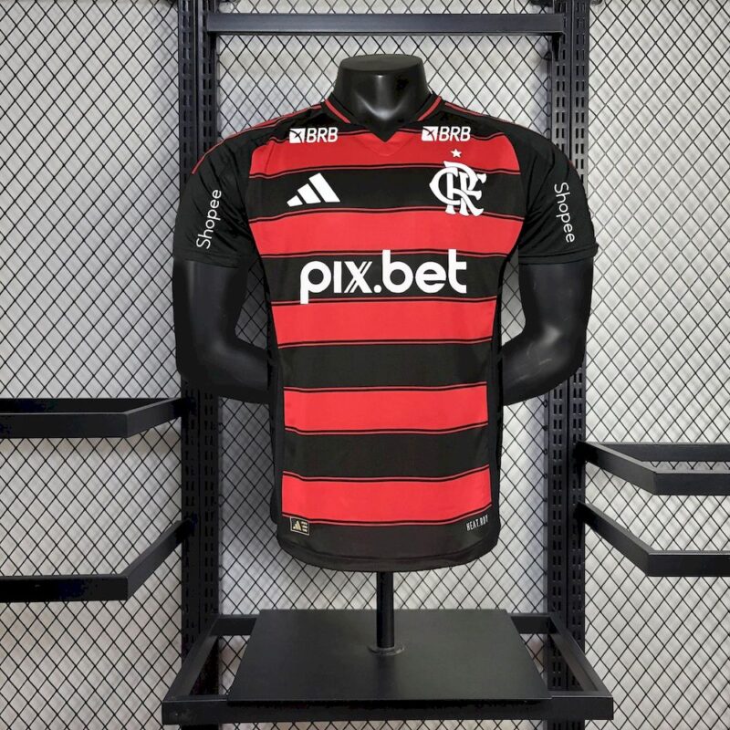 Flamengo 2025/26 Home Jersey Player Version - Image 2