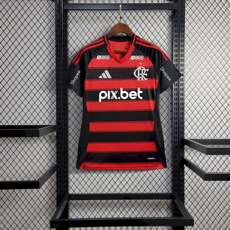 Flamengo 2025/26 Home Womens Jersey - Image 2
