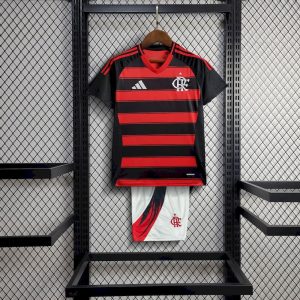 Flamengo 2025/26 Home Kids Kit