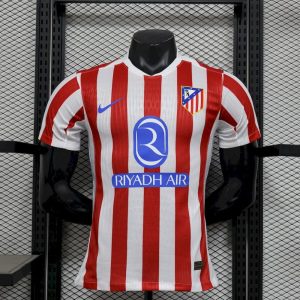 Atletico Madrid 2025/26 Home Jersey Player Version