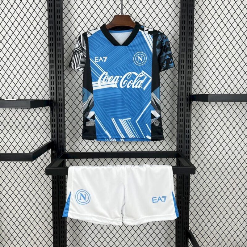Napoli 2024/25 Coca-Cola Joint edition Kids Kit