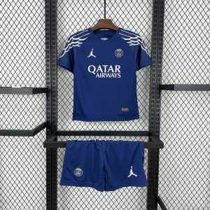 Paris Saint-Germain 2024/25 Fourth Away Kids Kit