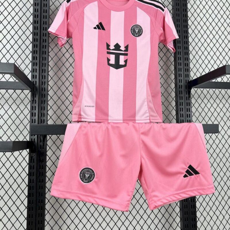 Inter Miami 2025/26 Home Kids Kit - Image 3