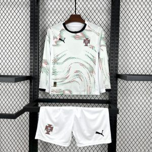 Portugal 2025/26 Away Long Sleeves Kids Kit