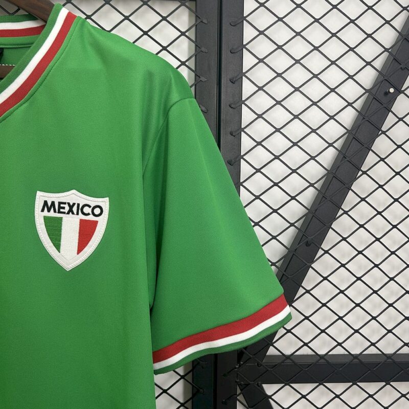 Mexico 1970 Home Retro Jersey - Image 5