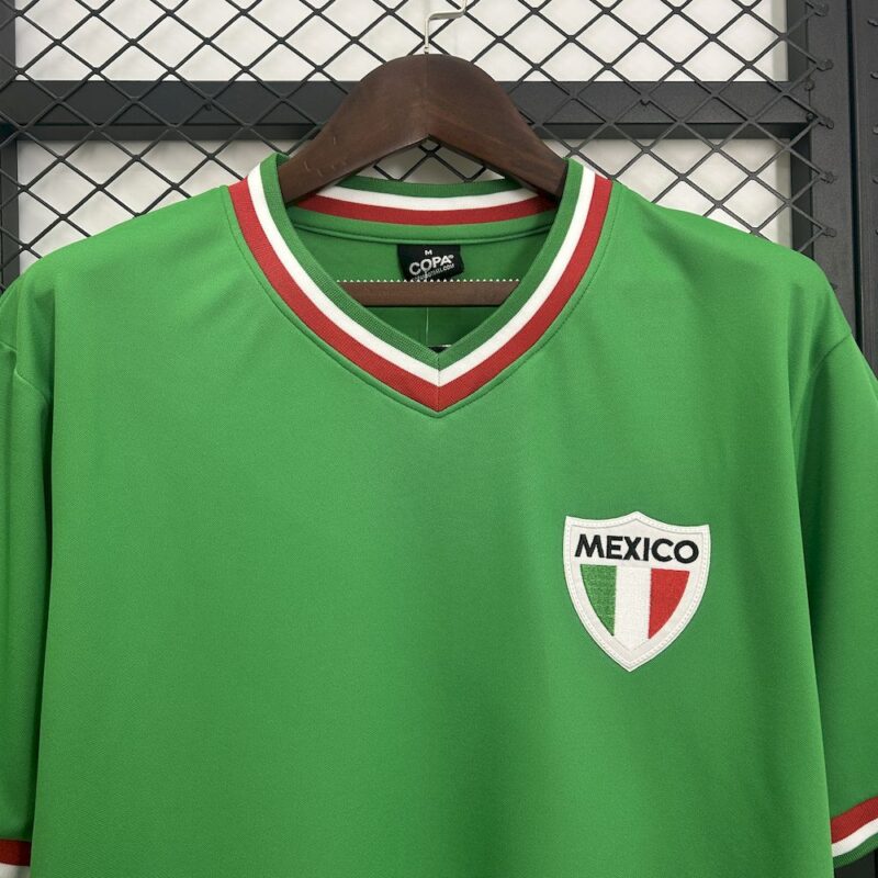 Mexico 1970 Home Retro Jersey - Image 6