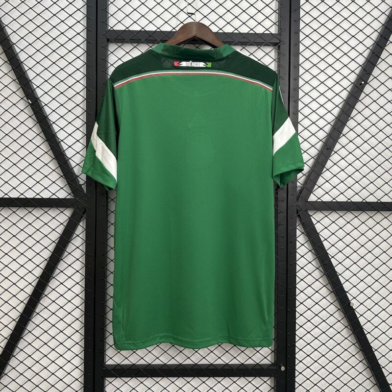 Mexico 2014 Home Retro Jersey - Image 2