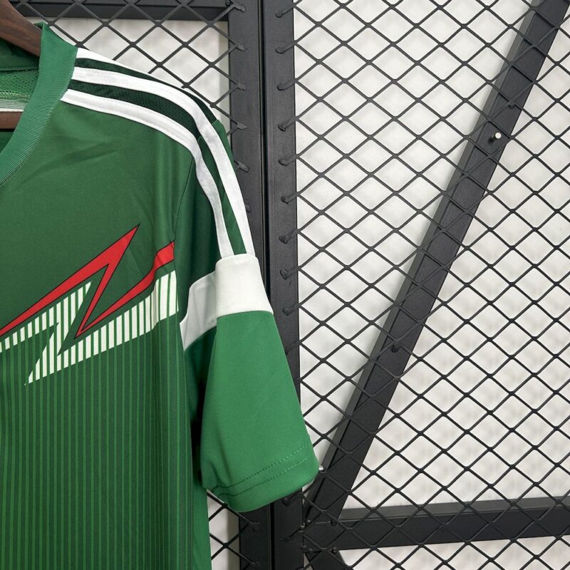 Mexico 2014 Home Retro Jersey - Image 3