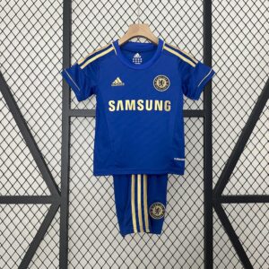 Chelsea 2012/13 Home Kids Retro Jersey And Shorts