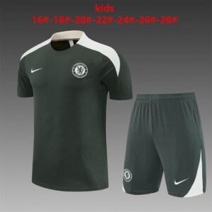Unisex Chelsea 2025/26 Training Kids Jersey+Short 14001
