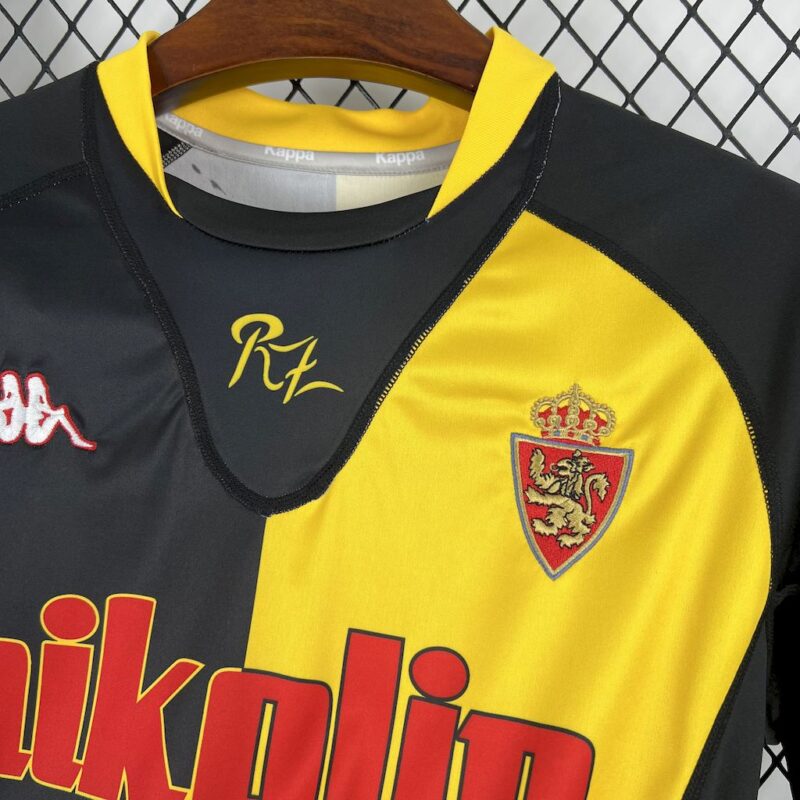 Real Zaragoza 2001/02 Away Retro Jersey - Image 5
