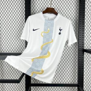 Tottenham Hotspur 2025/26 White Gold Snake Edition Jersey