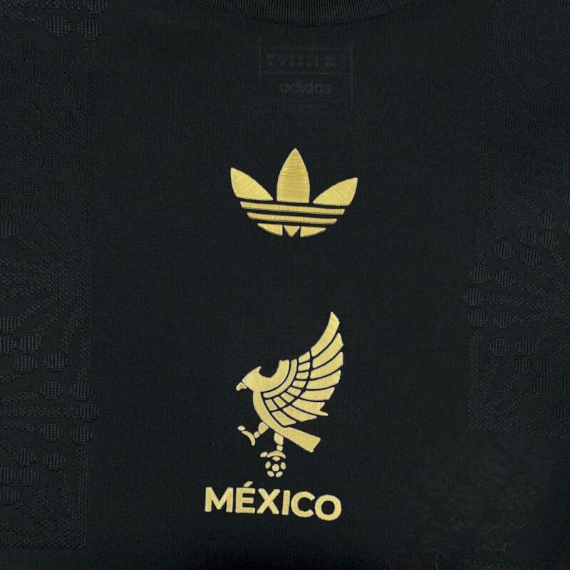 Mexico 2025/26 Gold- Black Jersey - Image 7