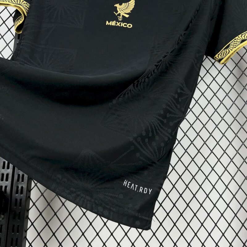Mexico 2025/26 Gold- Black Jersey - Image 6