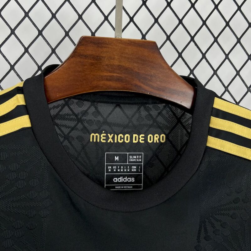 Mexico 2025/26 Gold- Black Jersey - Image 4