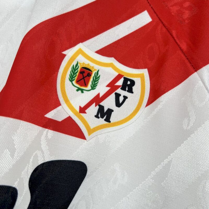 Rayo Vallecano 1994/95 Home Retro Jersey - Image 7