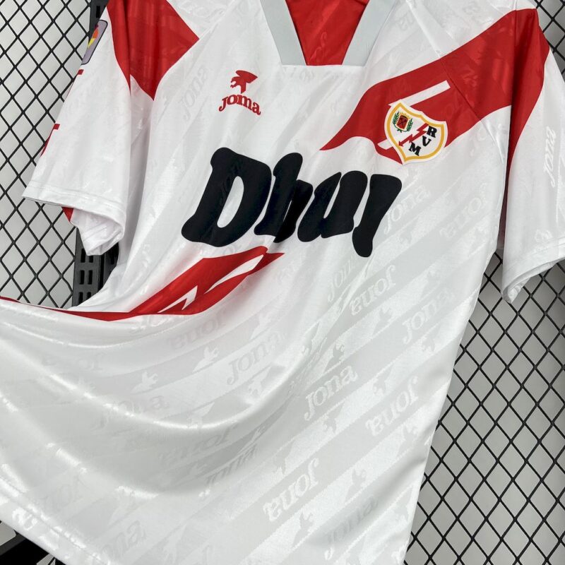 Rayo Vallecano 1994/95 Home Retro Jersey - Image 6