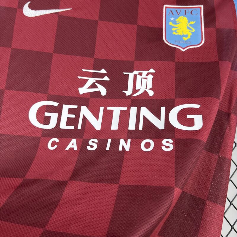 Aston Villa 2011/12 Home Retro Jersey - Image 6