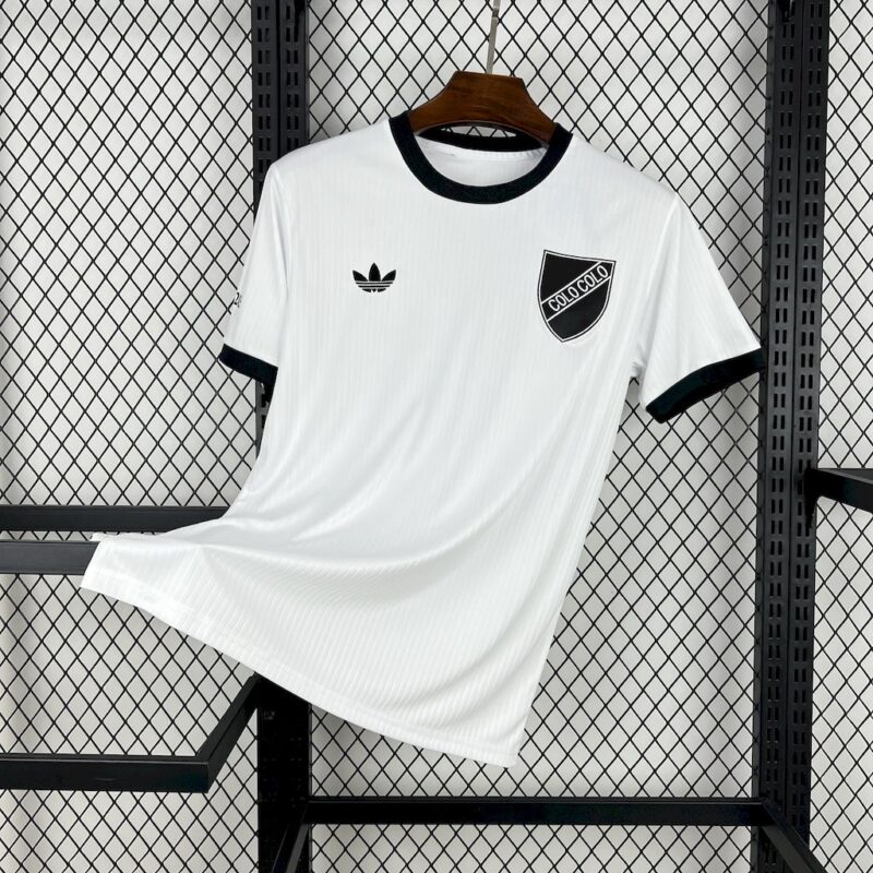 Colo Colo 2025/26 Casual retro style white Jersey