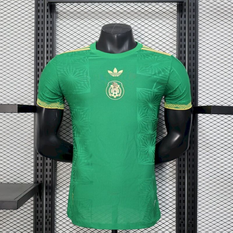 Mexico 2025/26 Gold-Green Special Edition Jersey Player Version