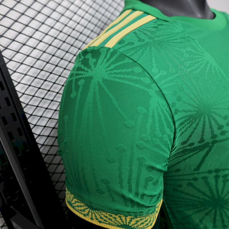 Mexico 2025/26 Gold-Green Special Edition Jersey Player Version - Image 6