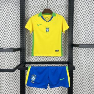 Brazil 2025/26 Home Kids Kit