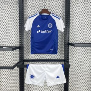 Cruzeiro 2025/26 Home Kids Kit