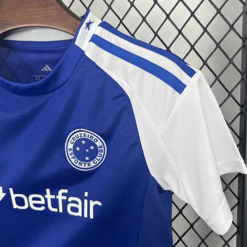 Cruzeiro 2025/26 Home Kids Kit - Image 6