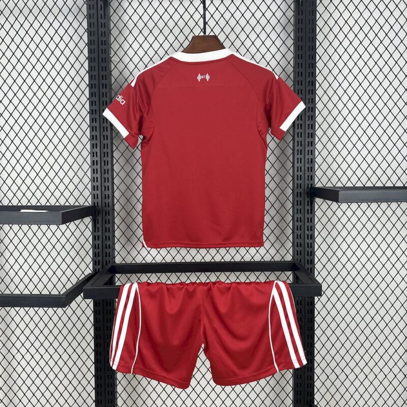 Liverpool 2025/26 Home Kids Kit - Image 2