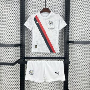 Manchester City 2025/26 Away Kids Kit