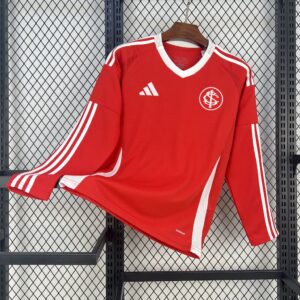 S.C Internacional 2025/26 Home Long Sleeves Jersey