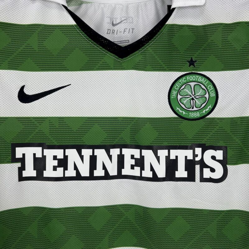 Celtic 2010/12 Home Retro Jersey - Image 6