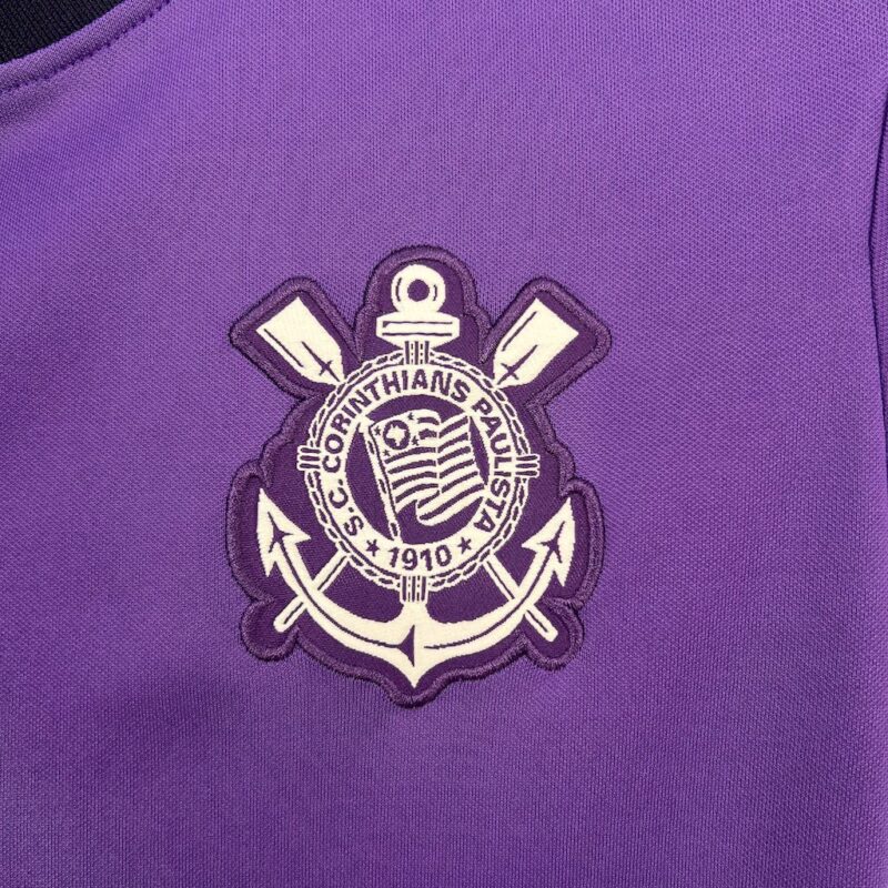 Corinthians 2025/26 Purple pre-match training Womens Jersey - Image 4
