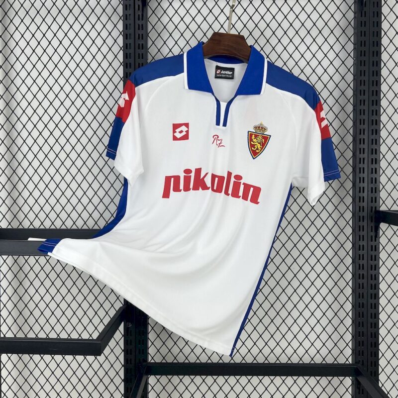 Real Zaragoza 2004 Home Retro Jersey