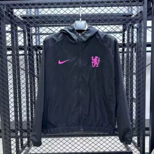 Chelsea 2025 Black Windbreaker