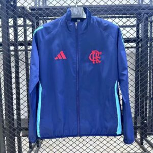 Flamengo 2025 Royal Blue Windbreaker