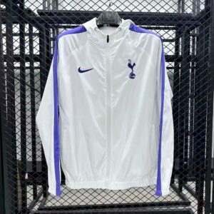 Tottenham Hotspur 2025 White Windbreaker