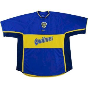 Boca Juniors 2001-02 Home Retro Jersey